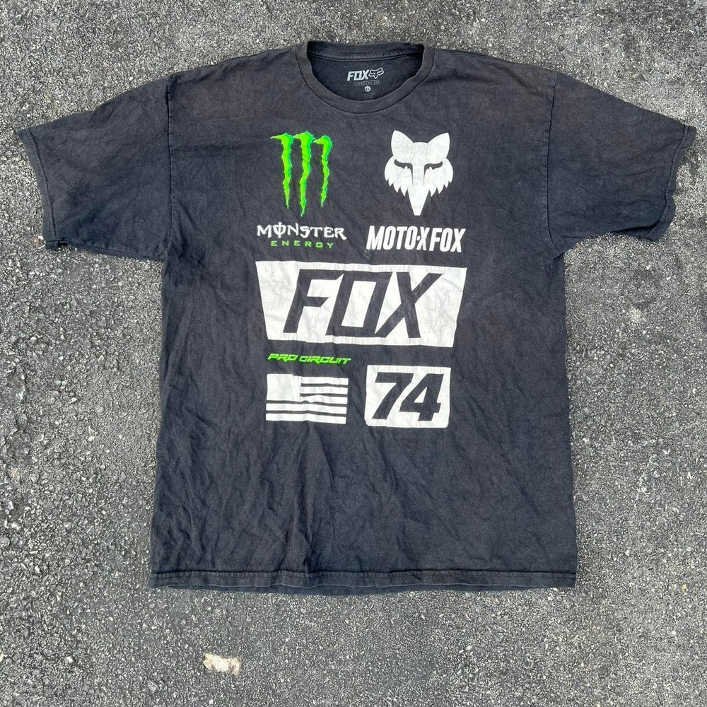 Graphic AOP Fox Racing Shirt size XL